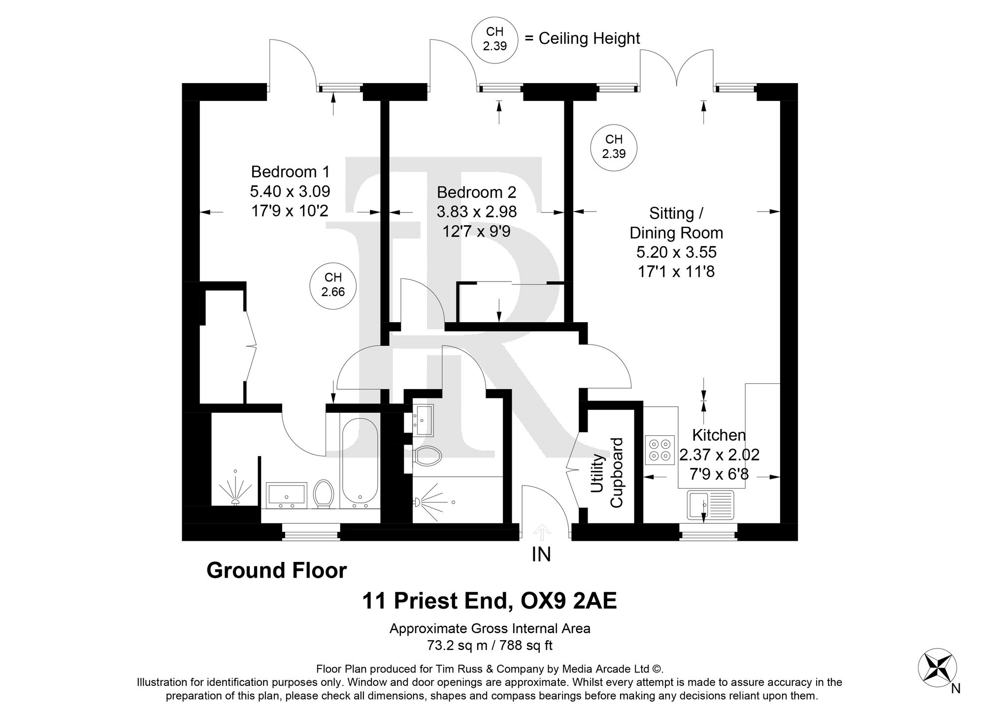 11 Priest End, Thame floorplan