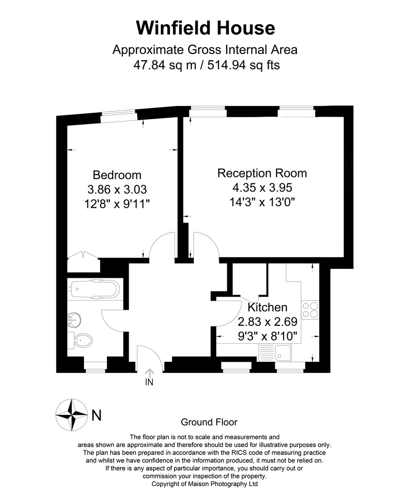 1 Bedrooms Flat to rent in Vicarage Crescent, London SW11