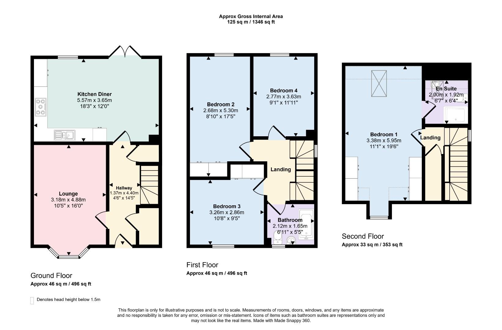 33, Drury Way, Northampton floorplan