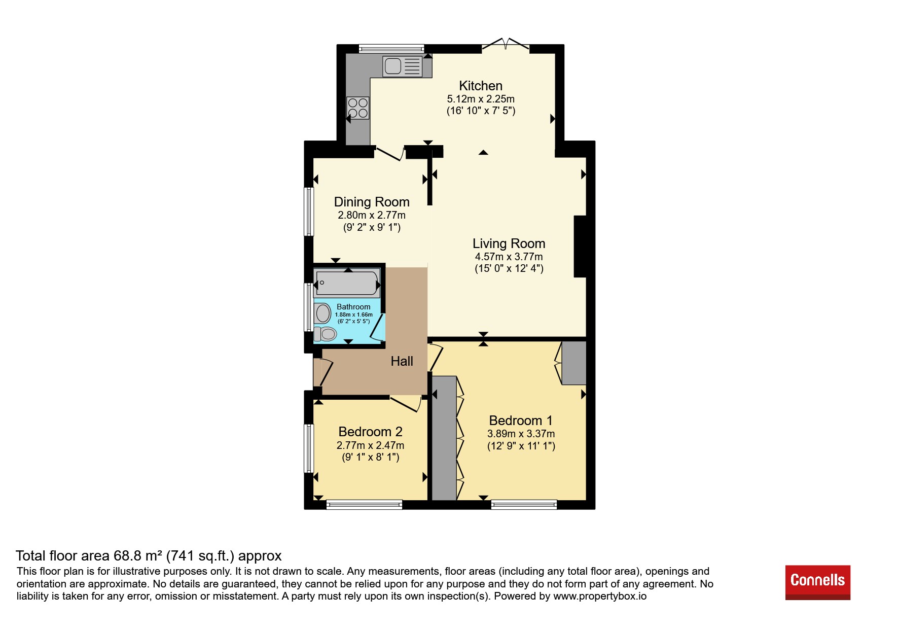 13, Westland Avenue, Bristol floorplan