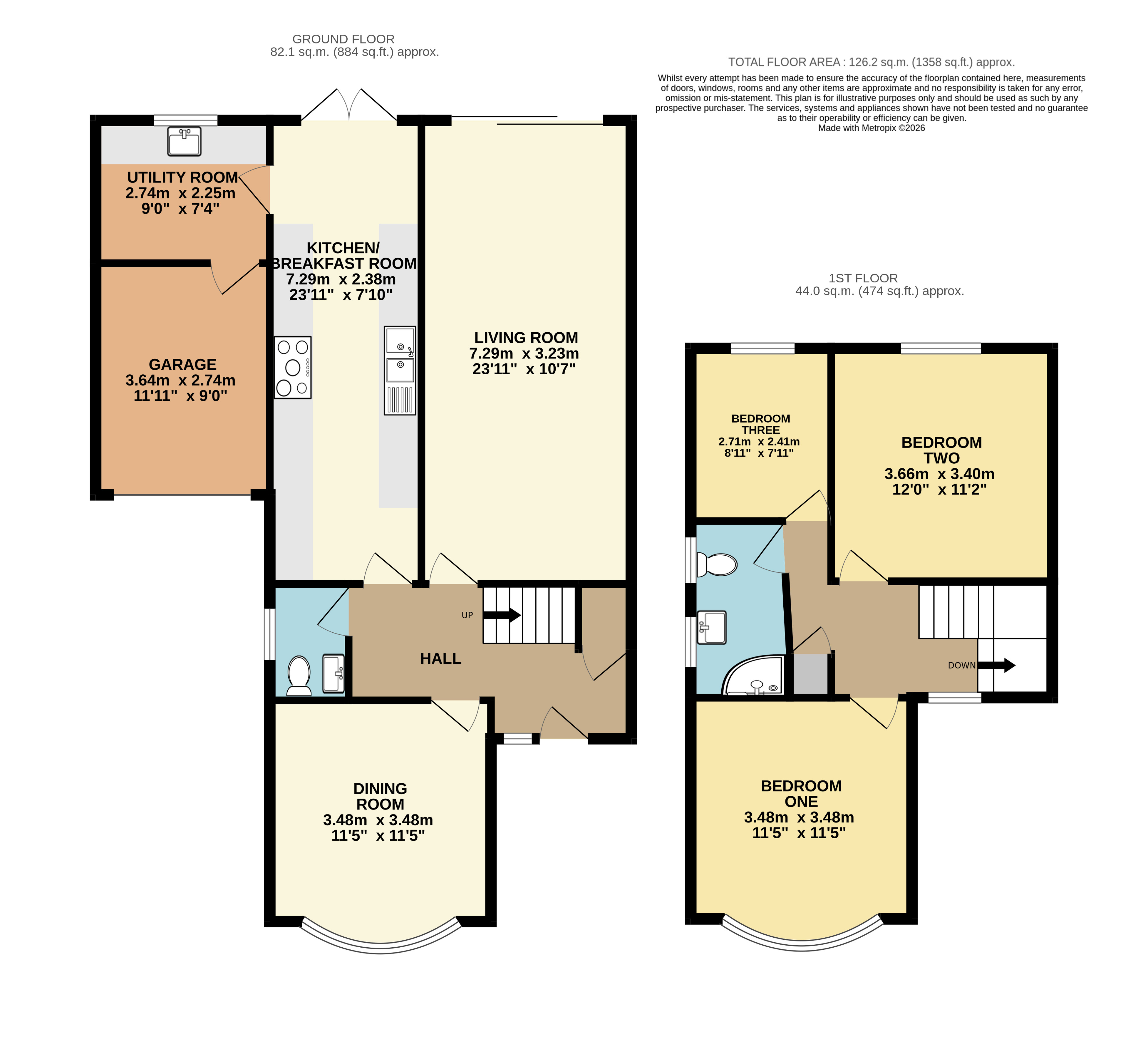6, Barton Avenue, Bedfordshire floorplan