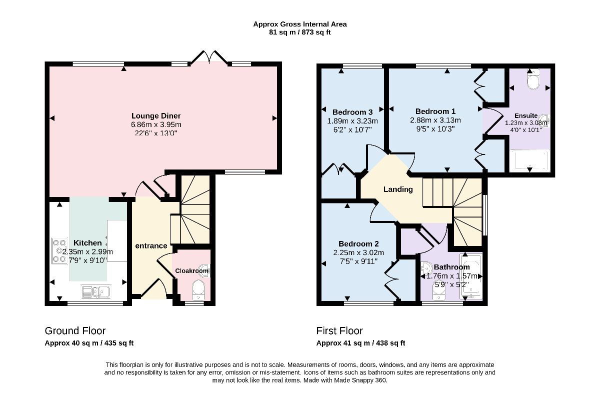 1 John Townsend Mews, Margate floorplan