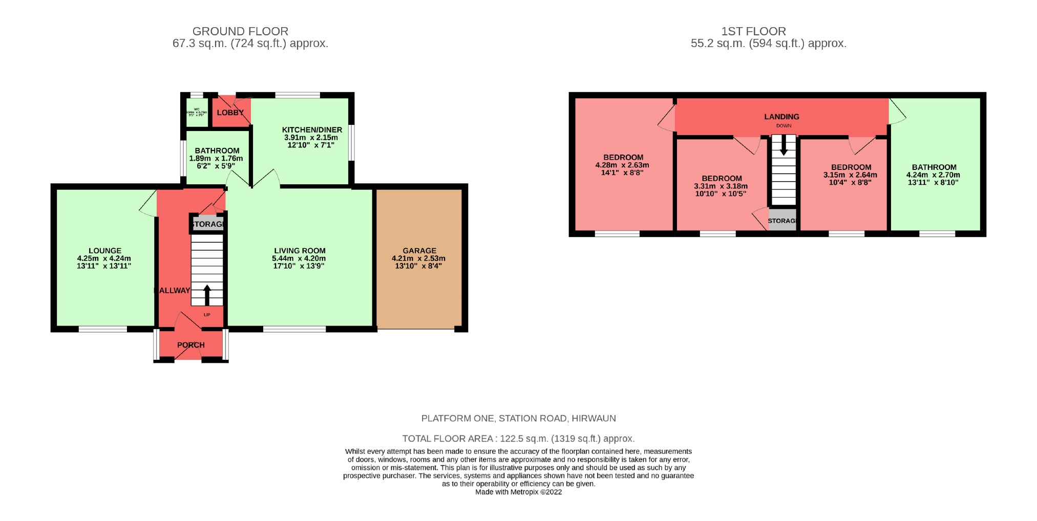 Station Road, Hirwaun, Aberdare CF44, 3 bedroom detached house for sale