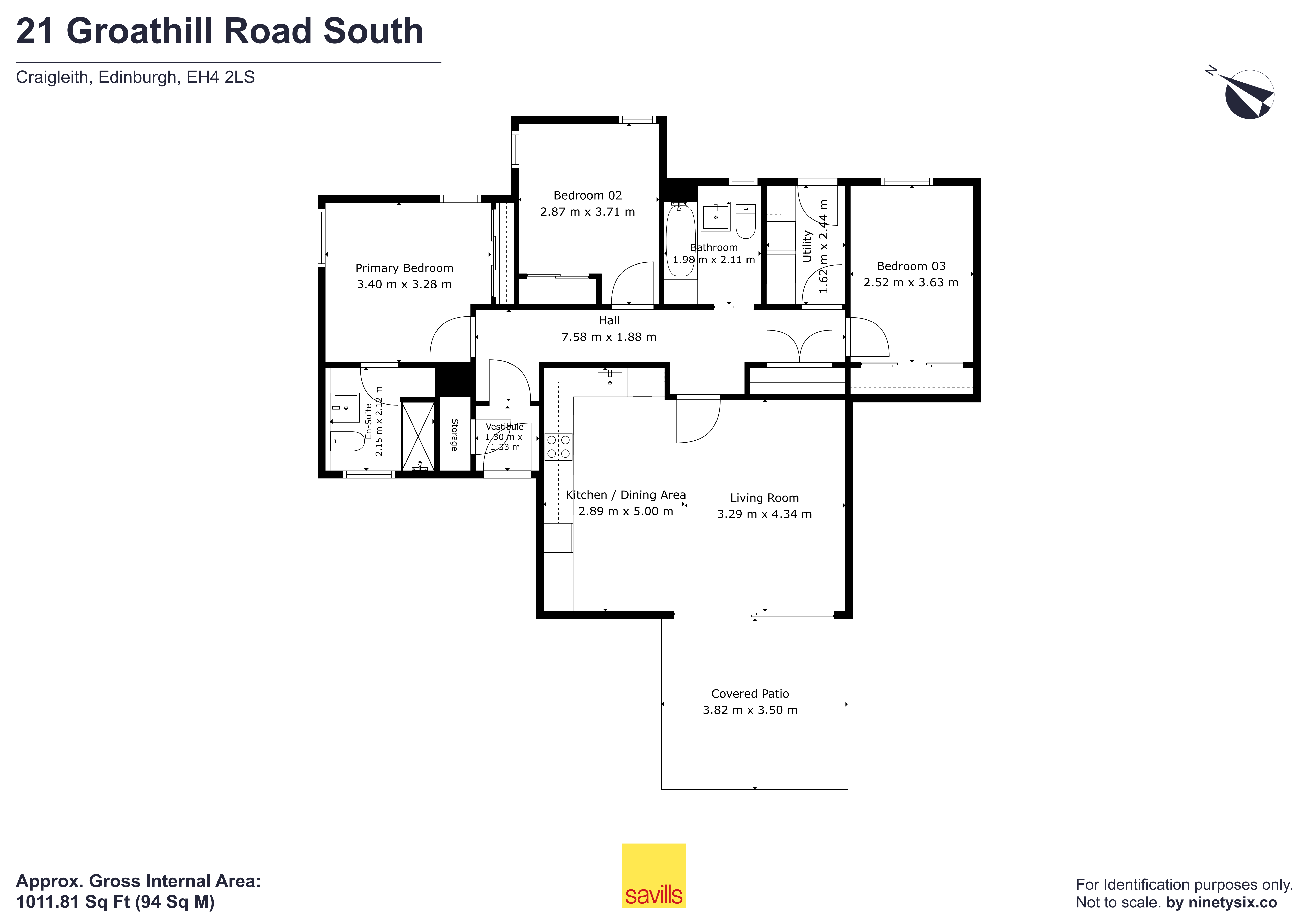 21, Groathill Road South, Edinburgh floorplan