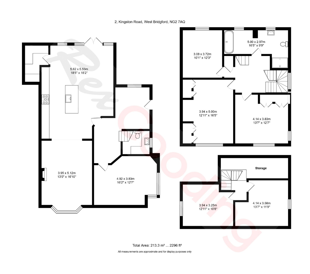 2, Kingston Road, Nottingham floorplan