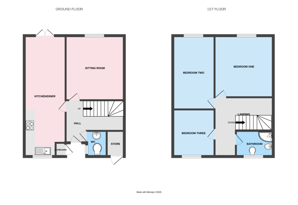81, Withywood Drive, Telford floorplan