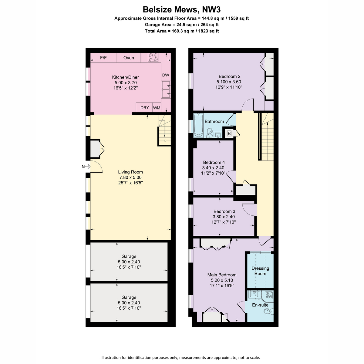 Belsize Mews, London floorplan