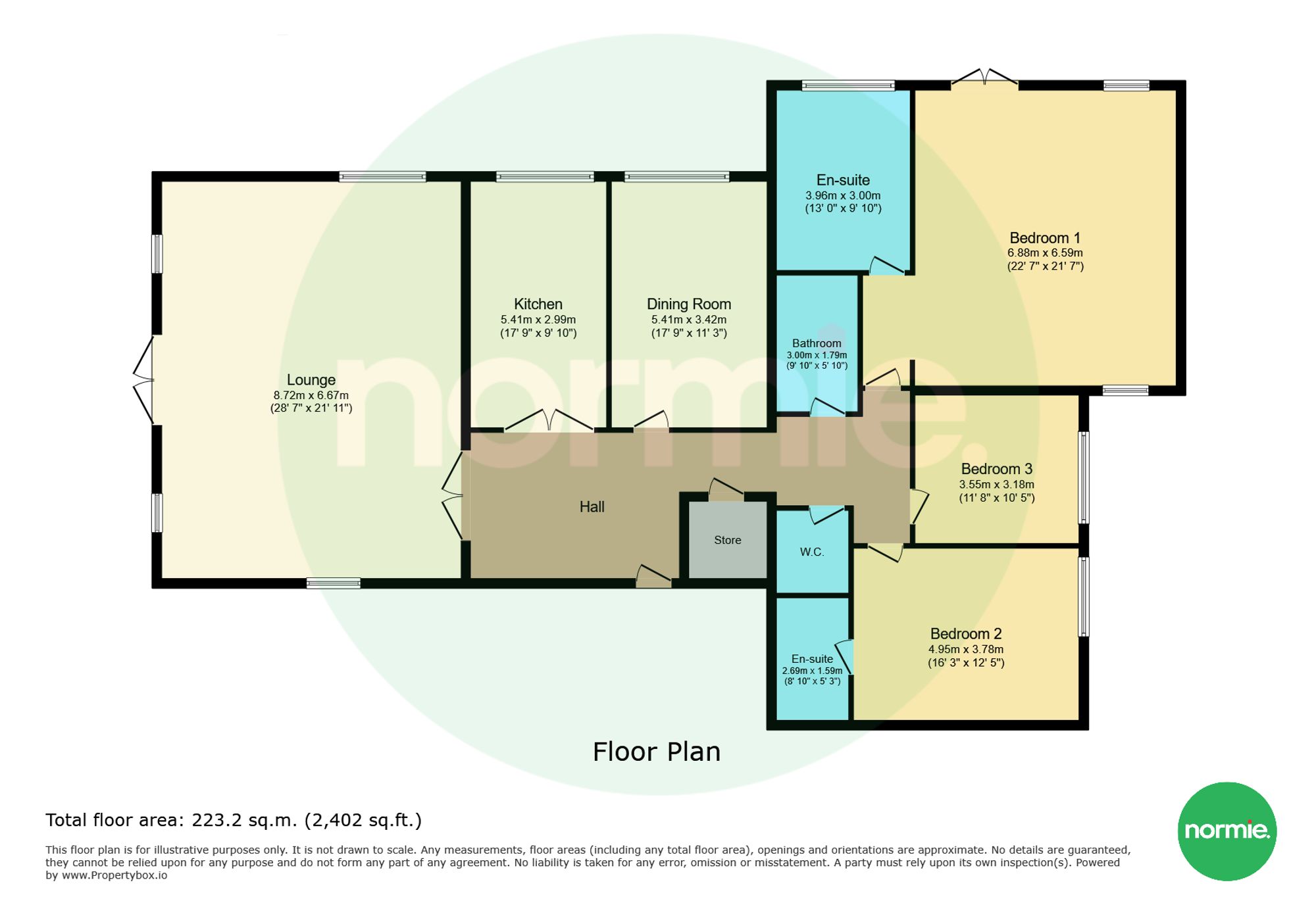 18 The Residences, Manchester floorplan