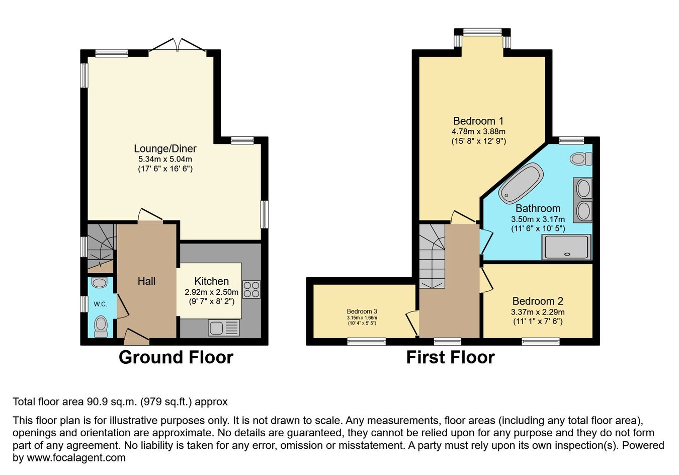 101, Sawyers Grove, Brentwood floorplan