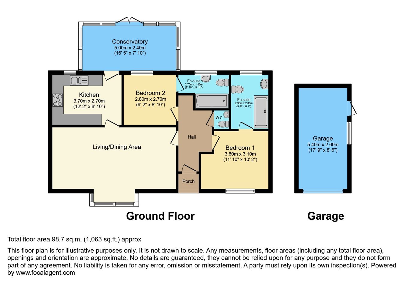 Riverside Gardens, York floorplan