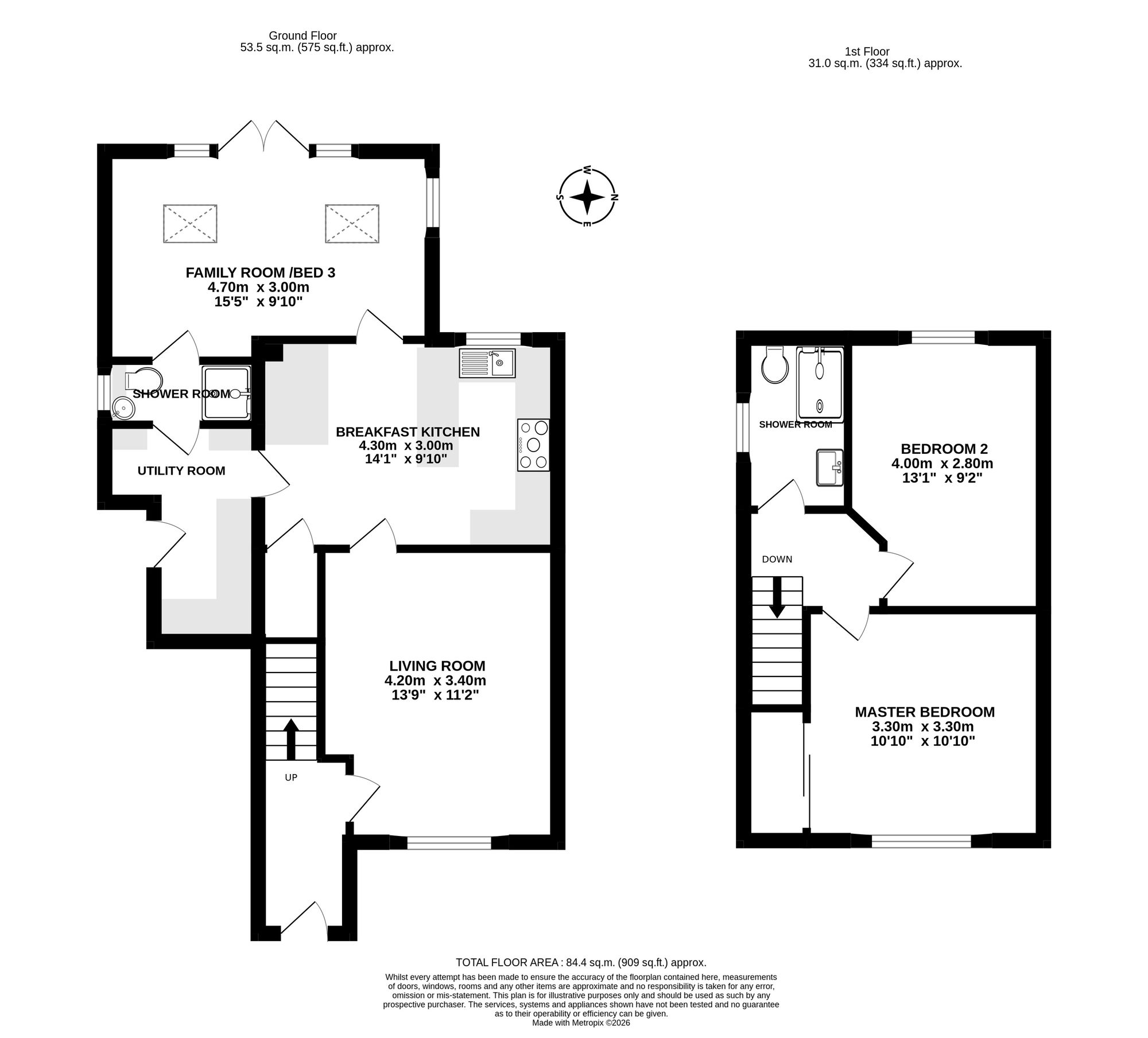 42 Smithfields, Chester floorplan