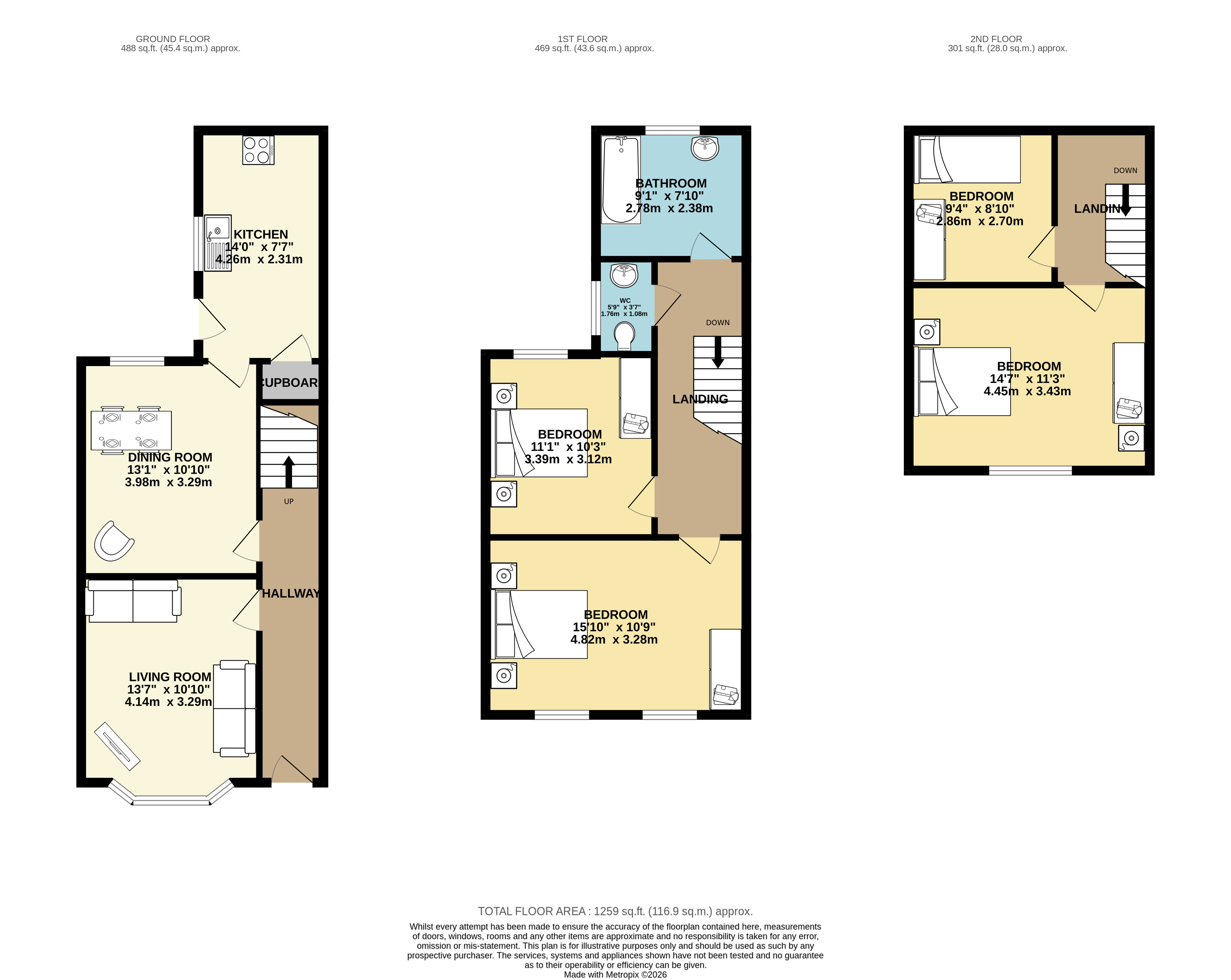 27, St. Hilda Street, East Riding of Yorkshire floorplan