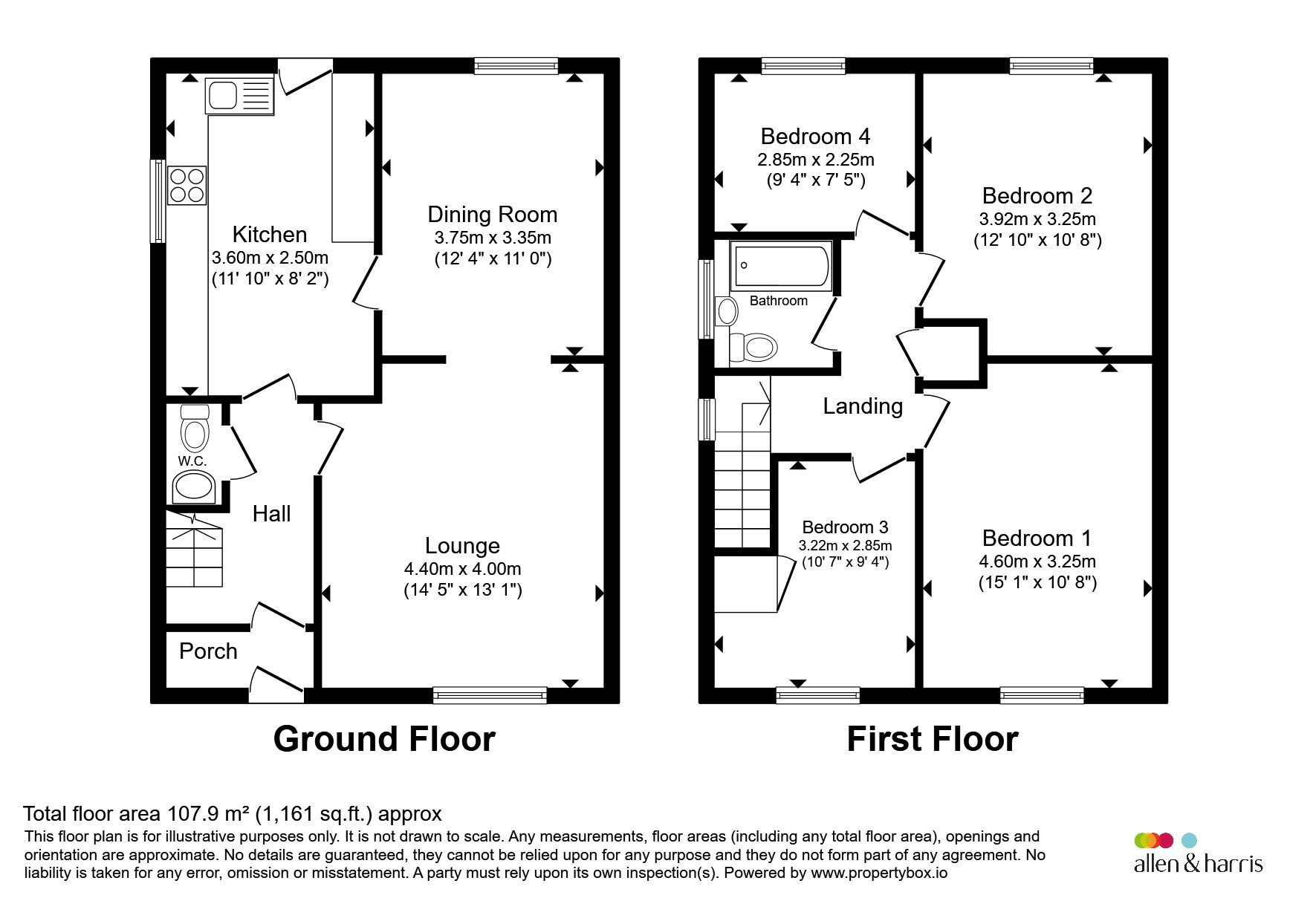 8, Fonmon Road, BARRY floorplan