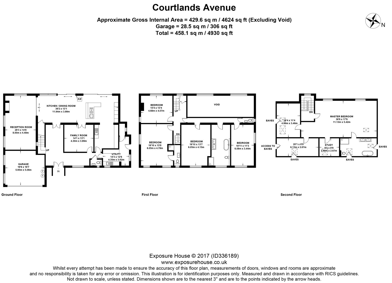 5, Courtlands Avenue, Surrey floorplan