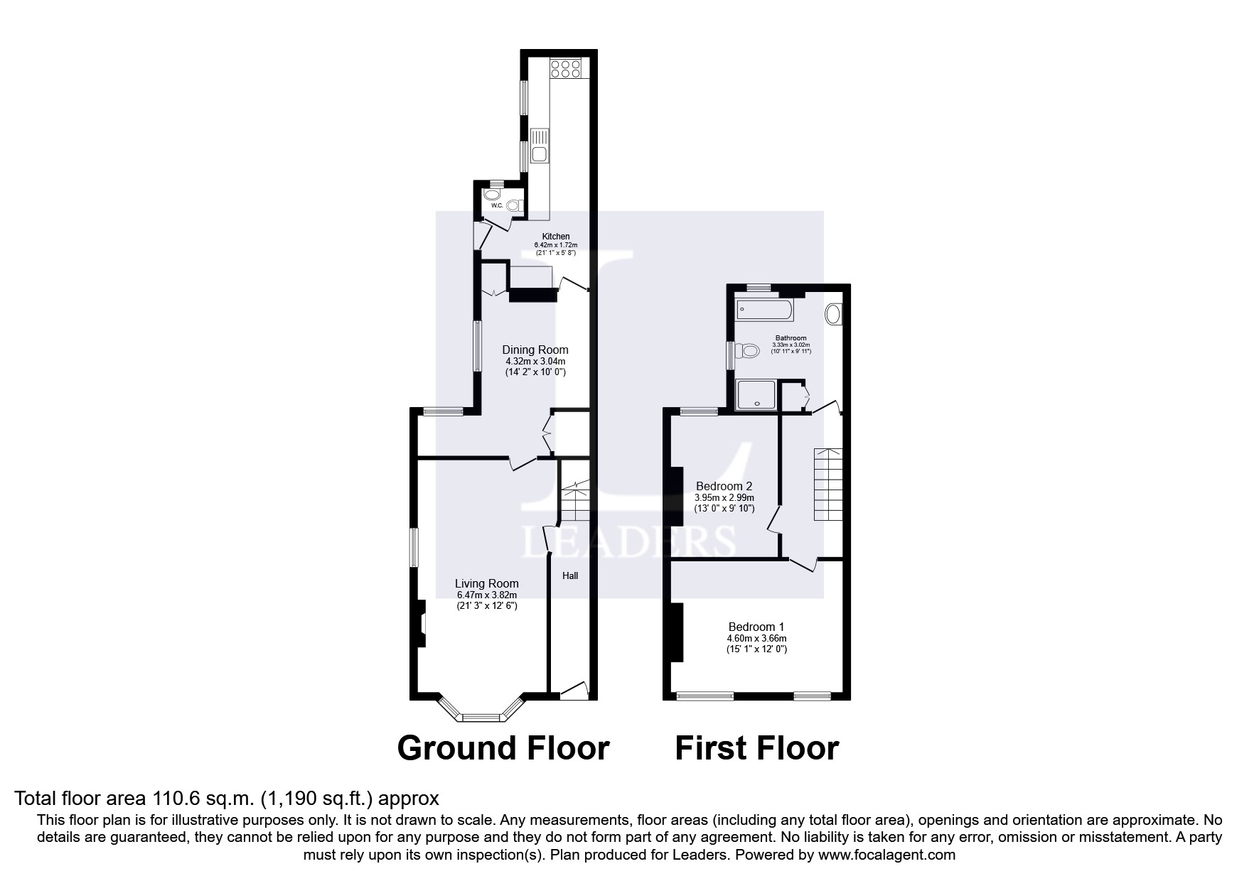 68, Colvile Road, Colvile Road floorplan