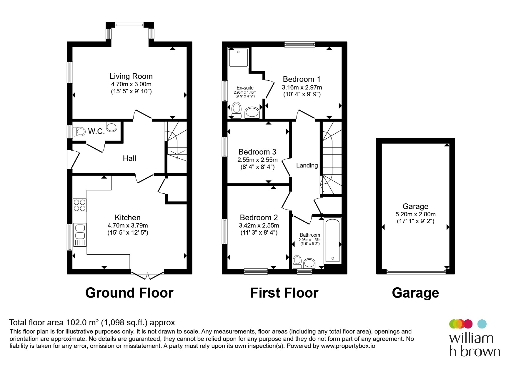 8, North Station Close, HUNTINGDON floorplan