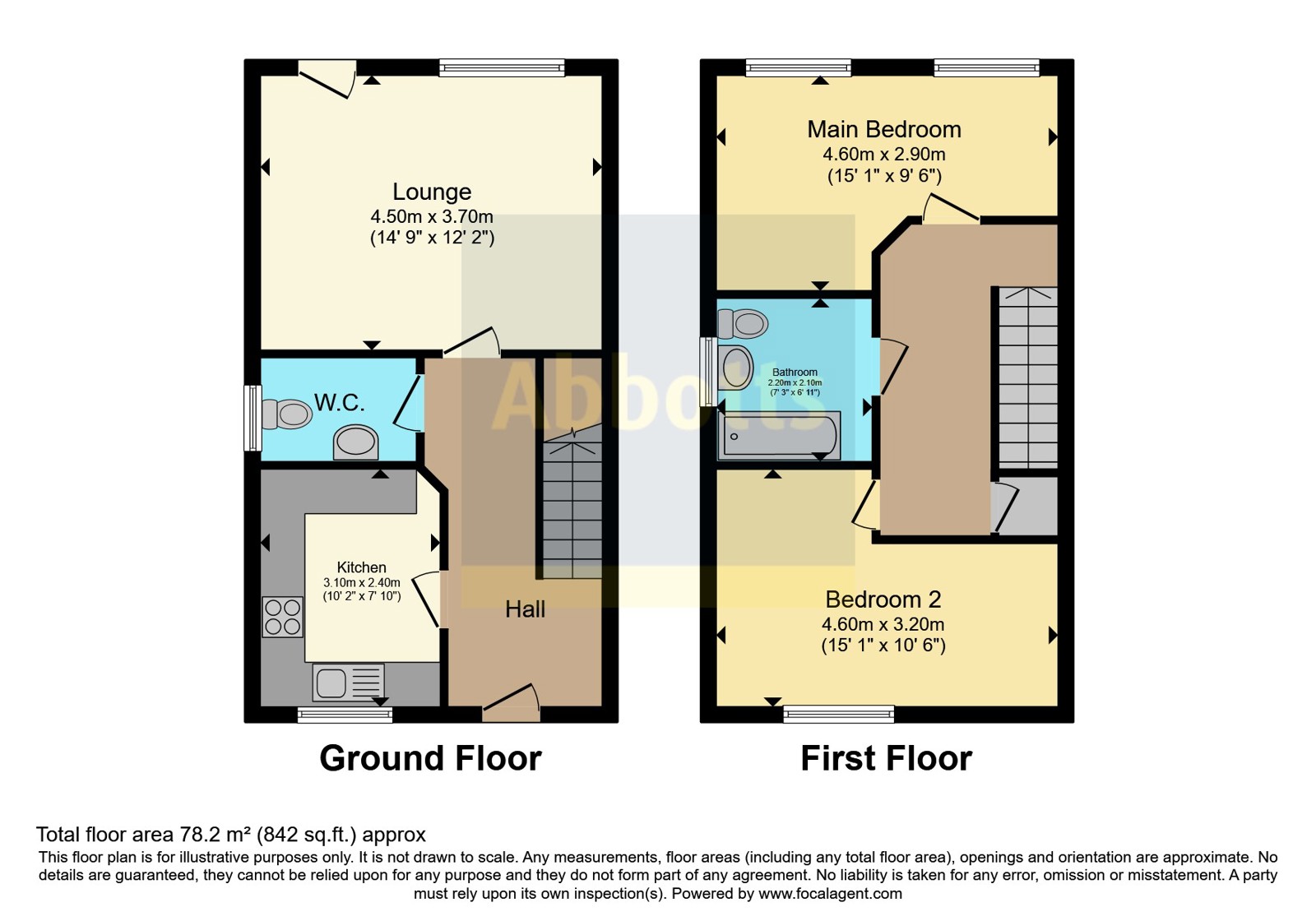 28, Stanley Avenue floorplan