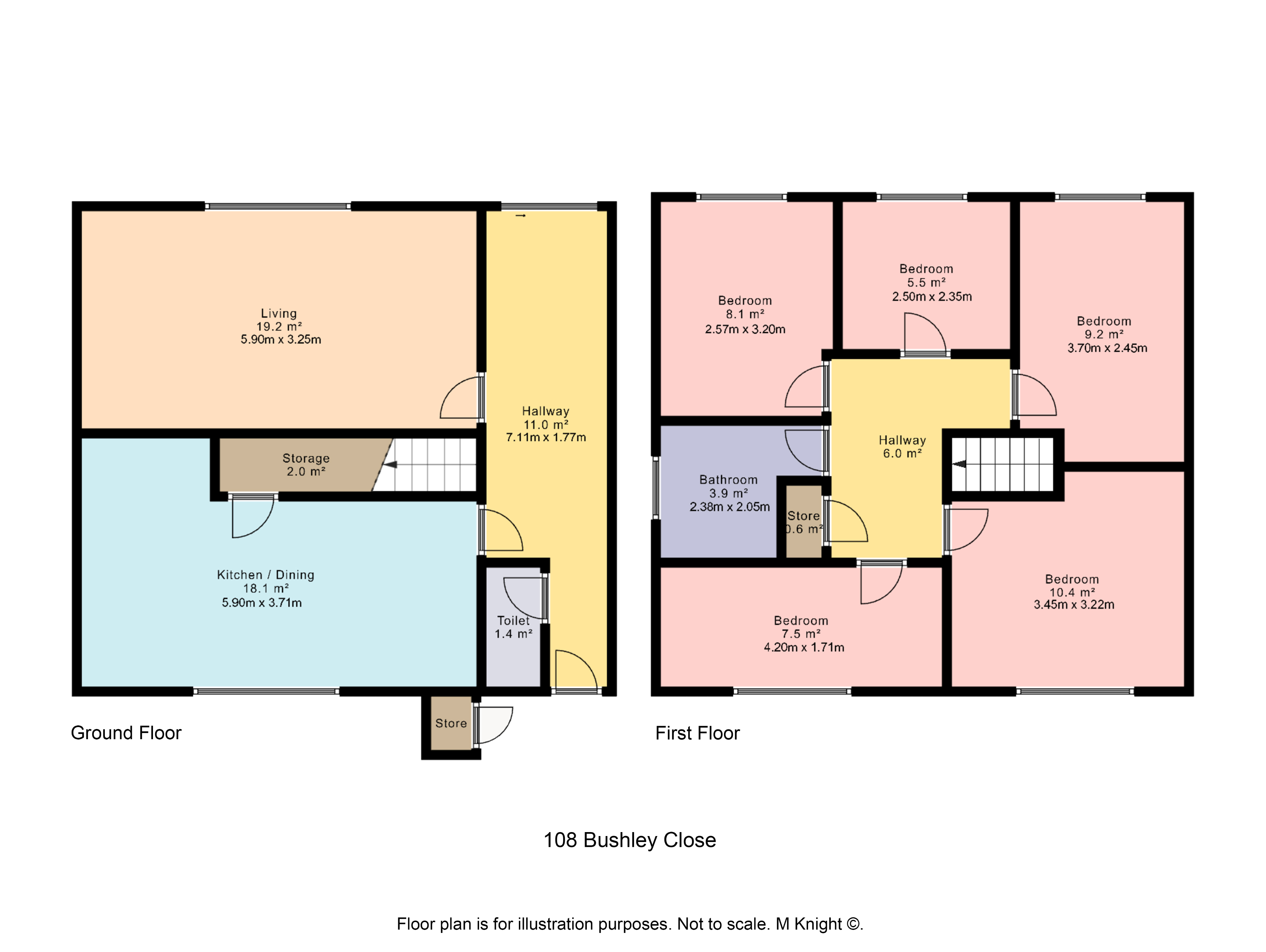 Bushley Close, Woodrow, Redditch B98, 5 bedroom end terrace house for