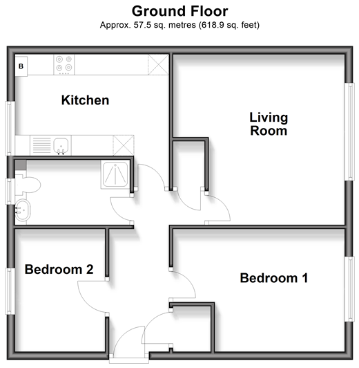 Milton Road, Swanscombe floorplan