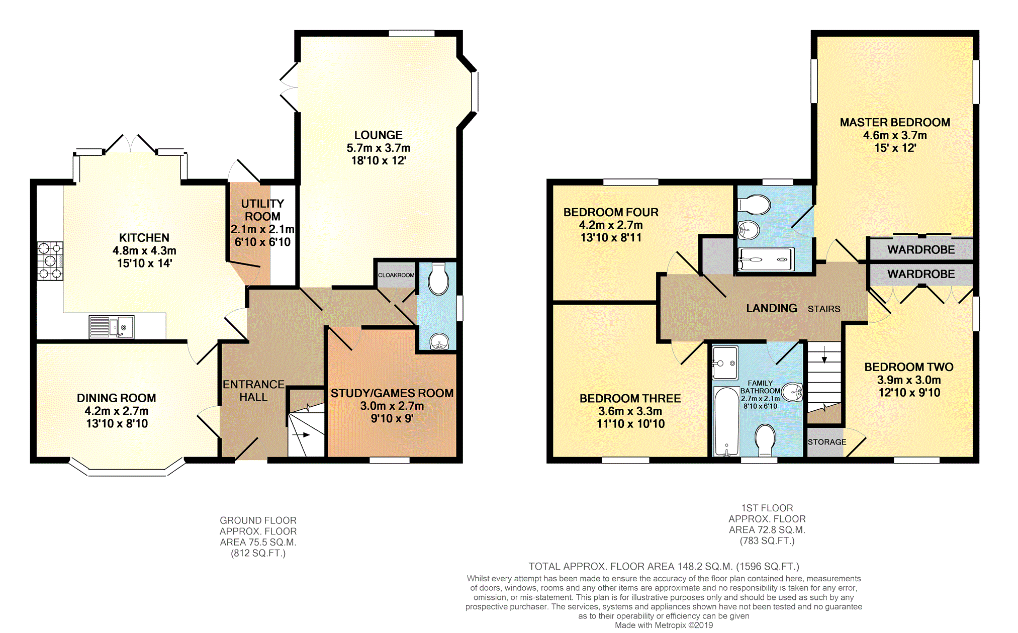 4 Bedrooms Detached house for sale in Glamorgan Way, Church Gresley, Swadlincote DE11