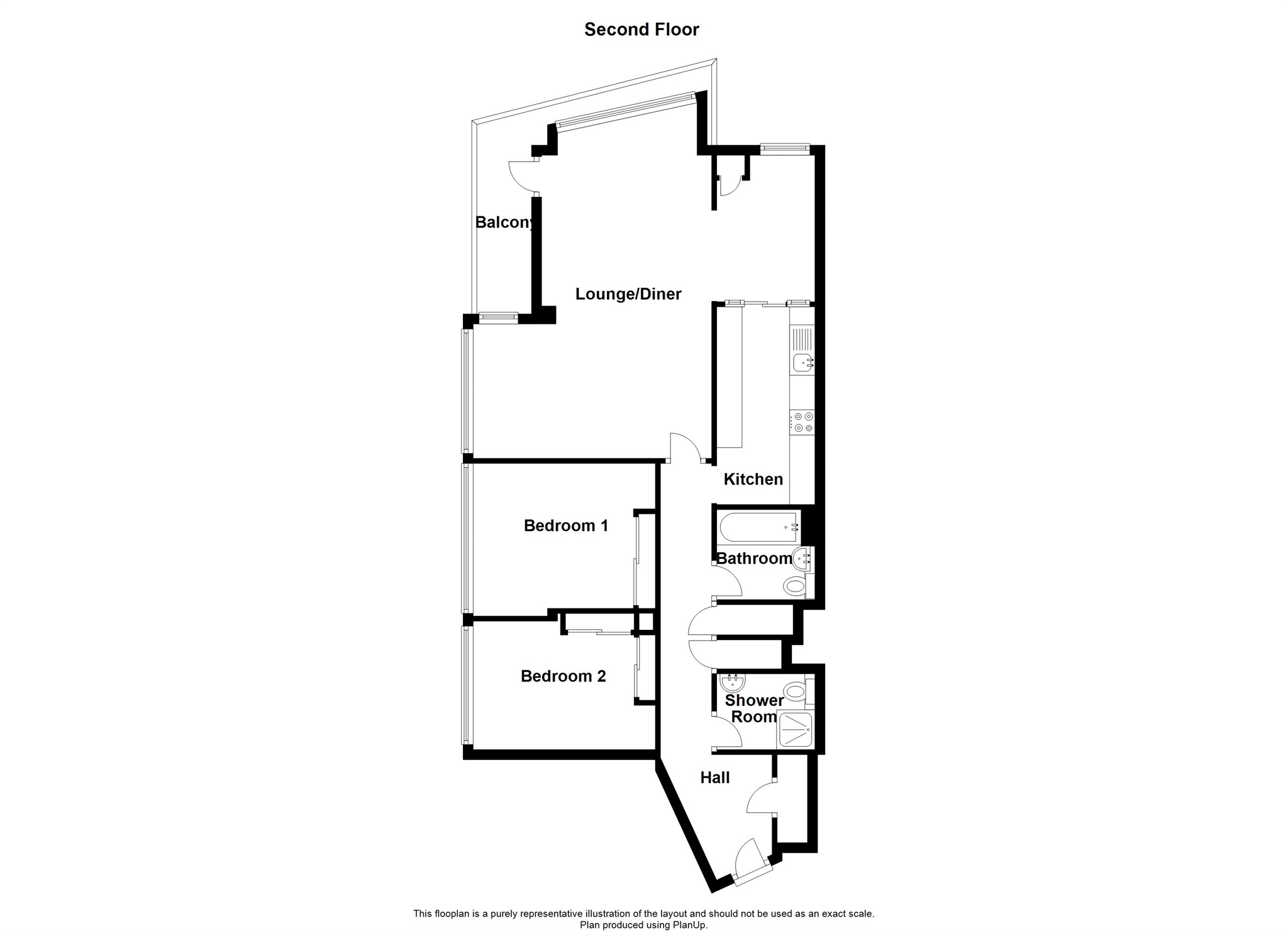 2 Bedrooms Flat for sale in Seabank, The Esplanade, Penarth CF64