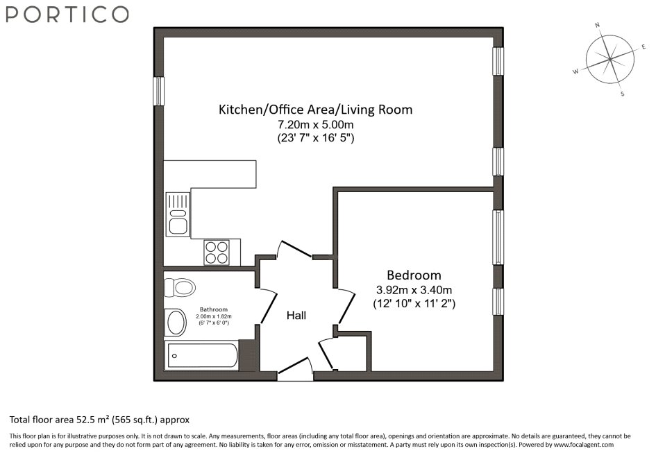 Campion Road, London floorplan
