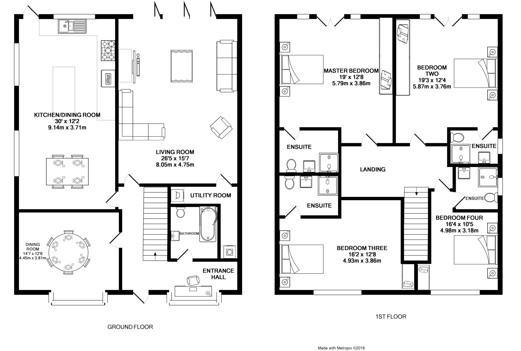 4 Bedrooms Detached house for sale in Jigs Lane North, Warfield, Bracknell RG42