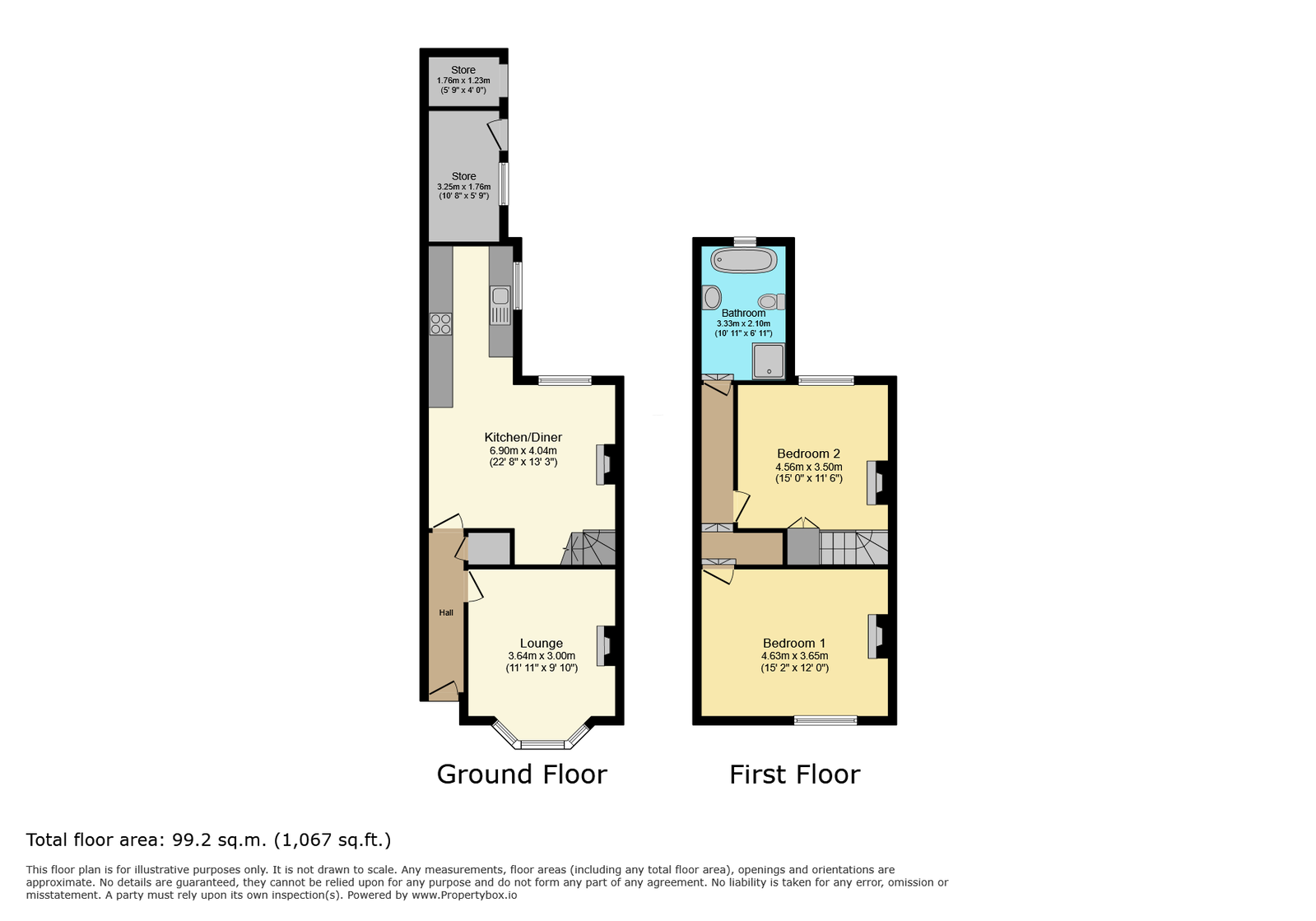 21, Westbourne Road, Selby floorplan