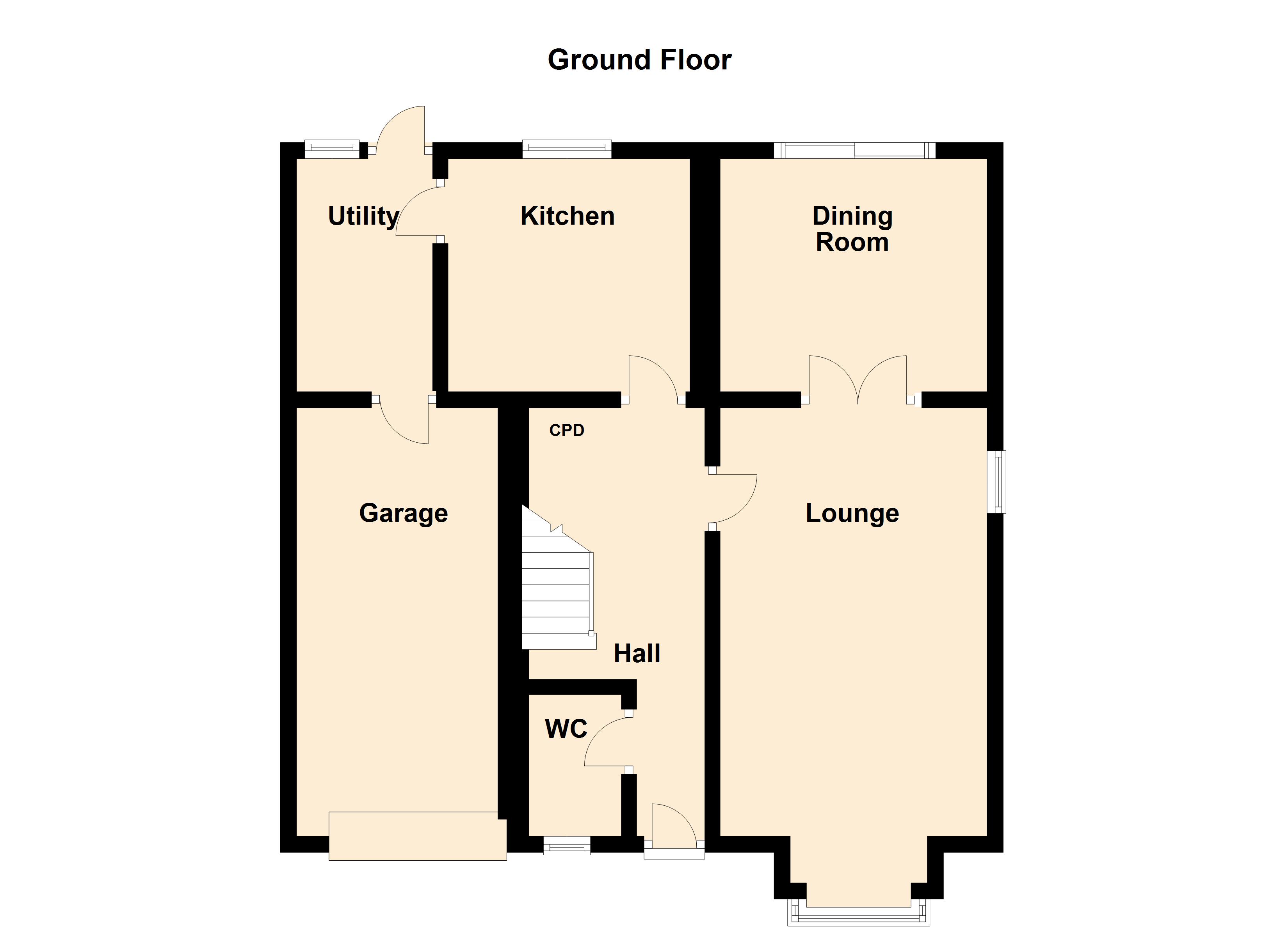 4 Bedrooms Detached house for sale in Hazel Crescent, Gilberdyke, Brough HU15