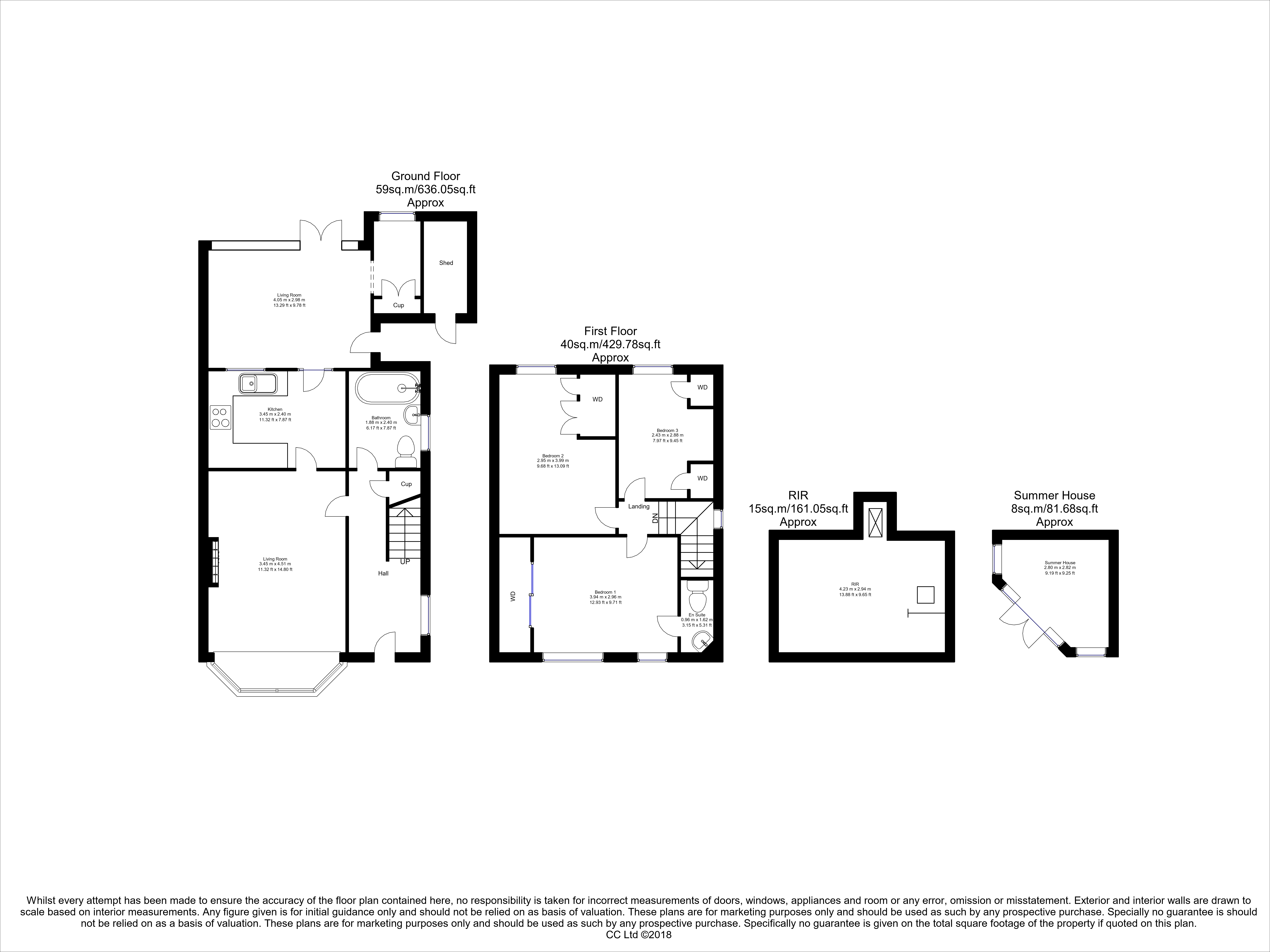 62, Grosvenor Avenue, NOTTINGHAM floorplan