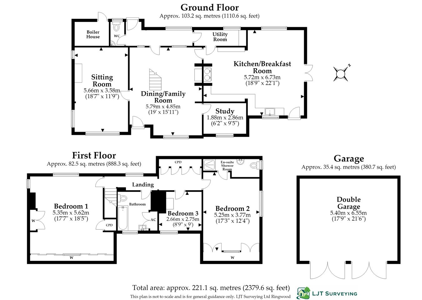 Linslade Cottage, Linford, Ringwood floorplan