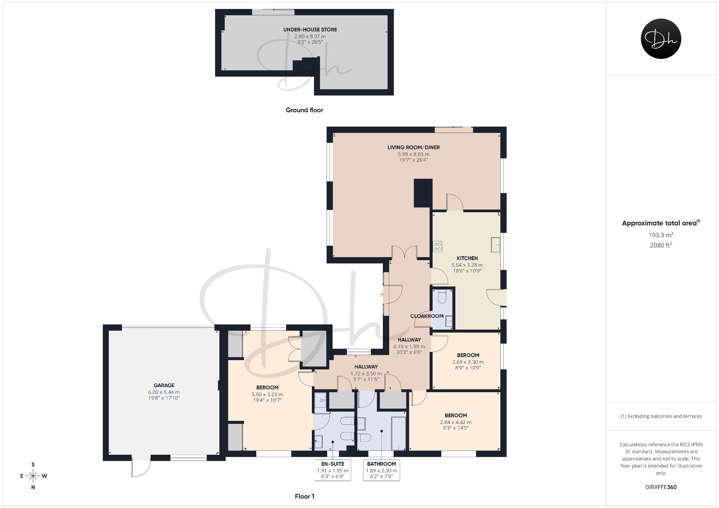 4 Bala Brook Close, Brixham floorplan