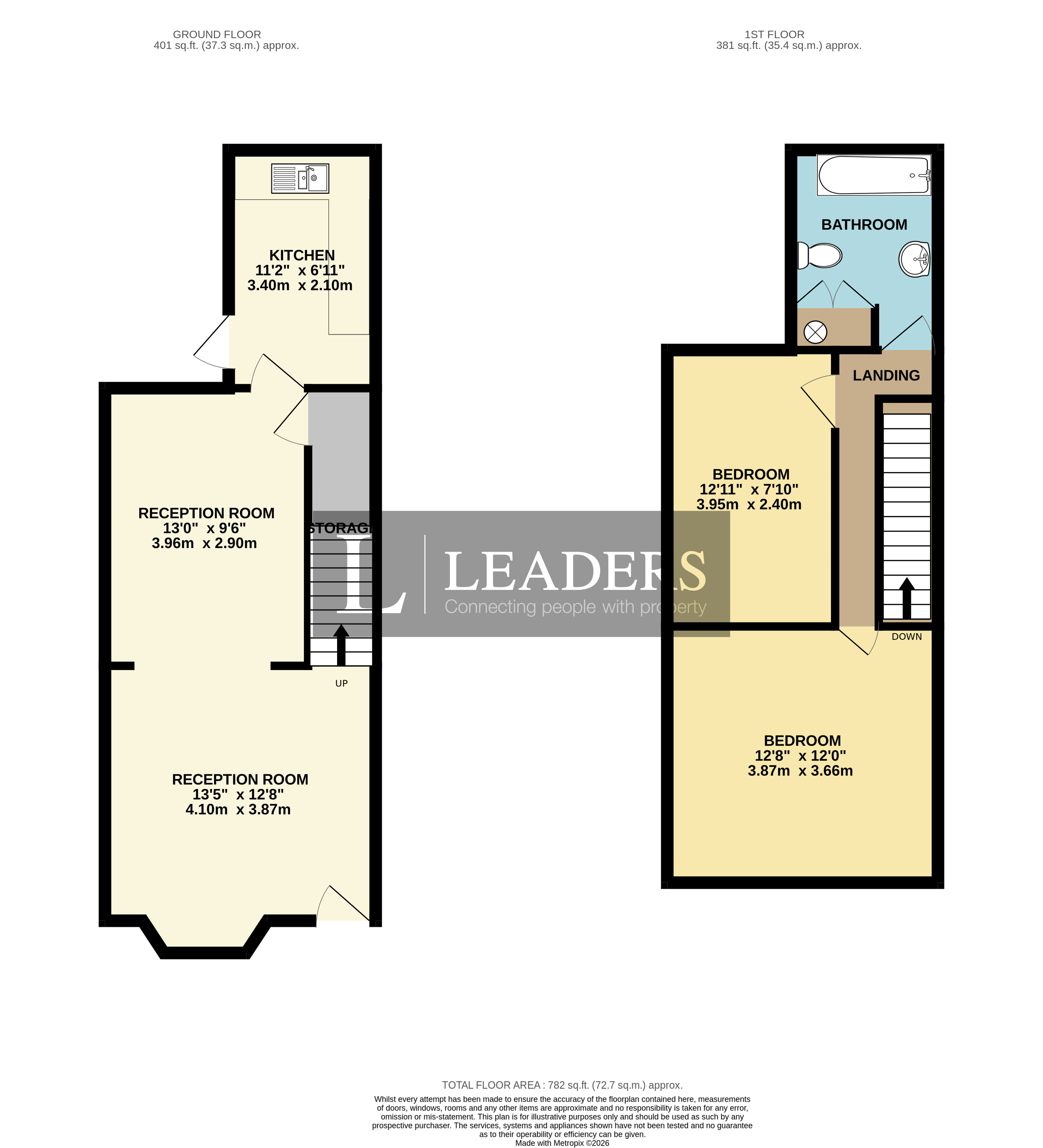 22, Minshull New Road, Cheshire floorplan