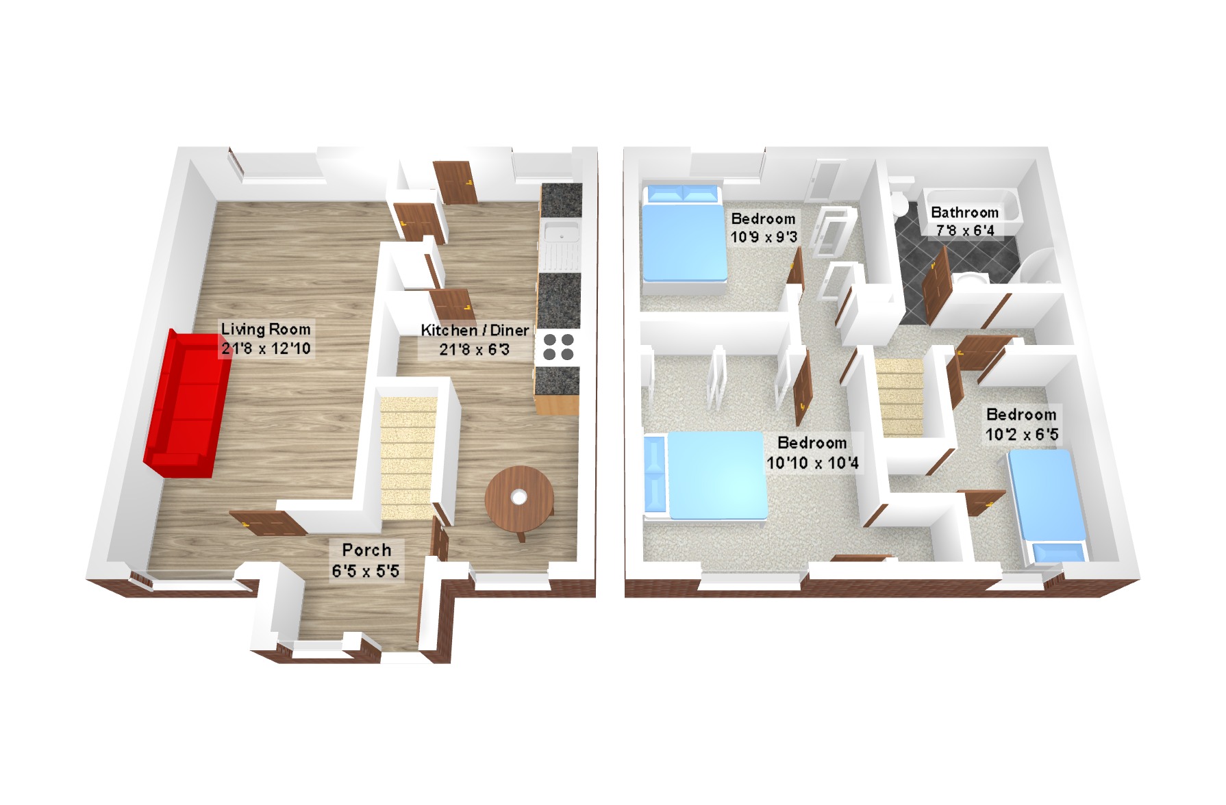 534, Whitmore Way, Essex floorplan