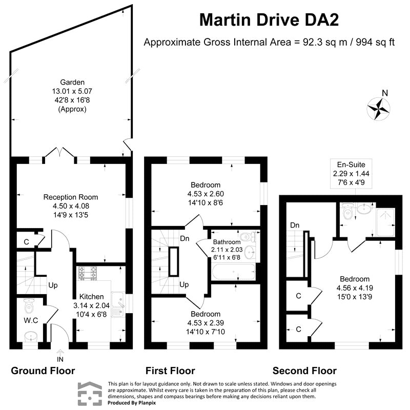 49, Martin Drive, Dartford floorplan