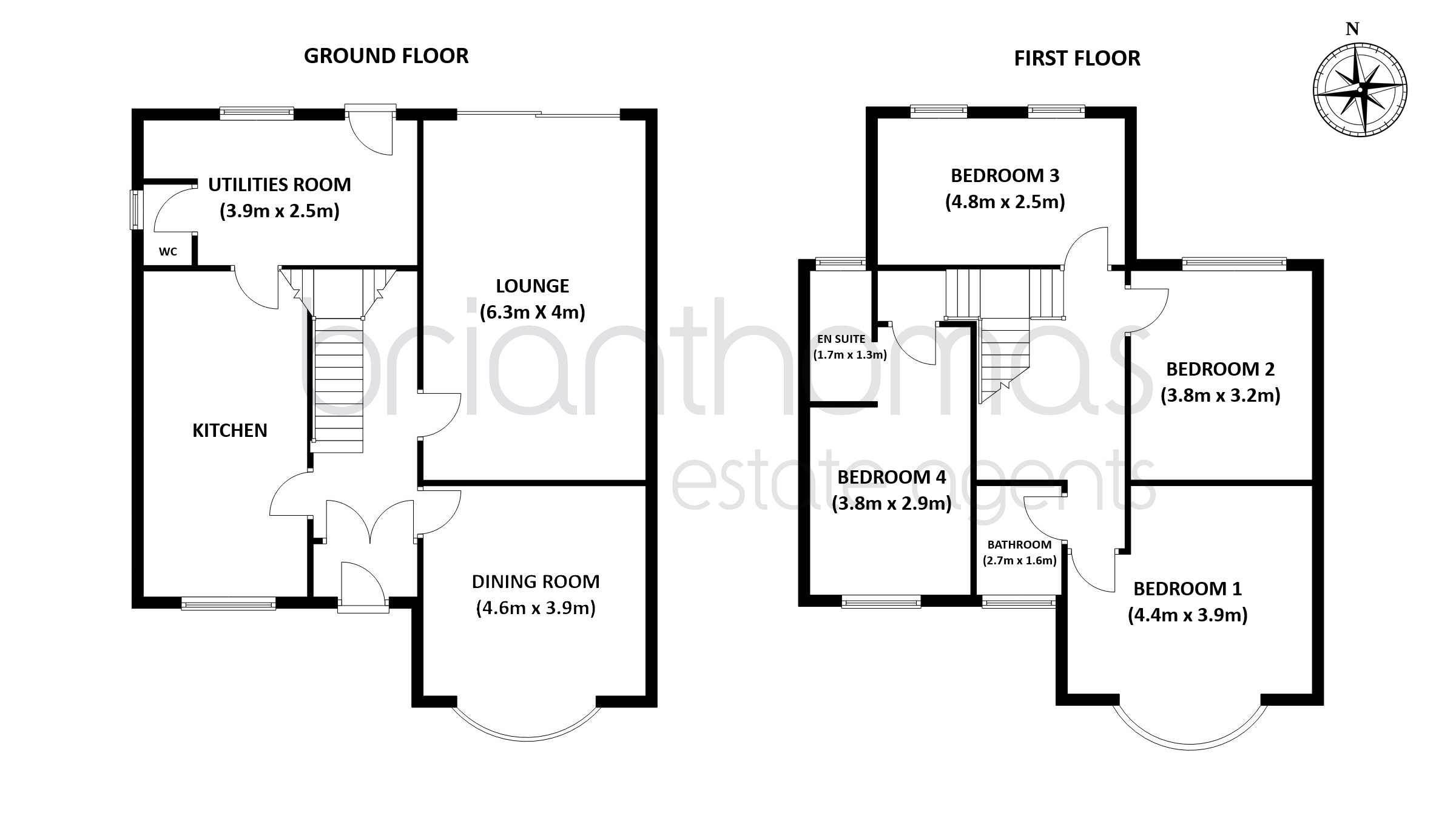 Woodbridge Road, Barking floorplan