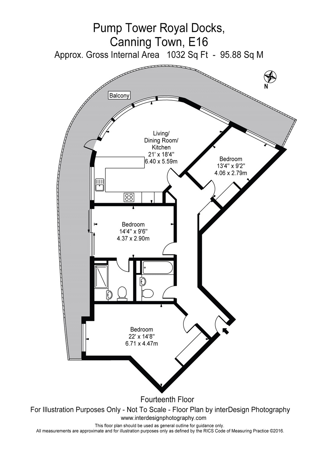 3 Bedrooms Flat for sale in Gateway Tower, 28 Western Gateway, London E16