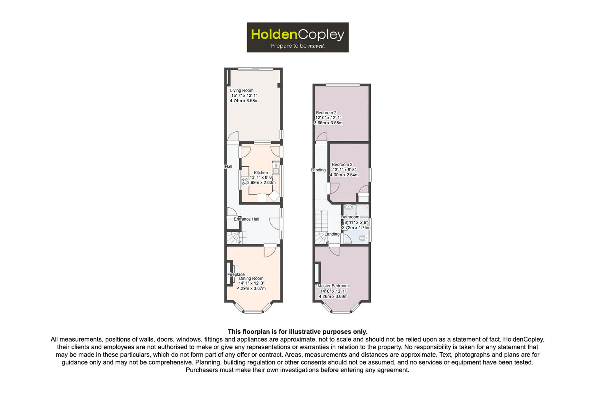 26 Leslie Road, Nottingham floorplan