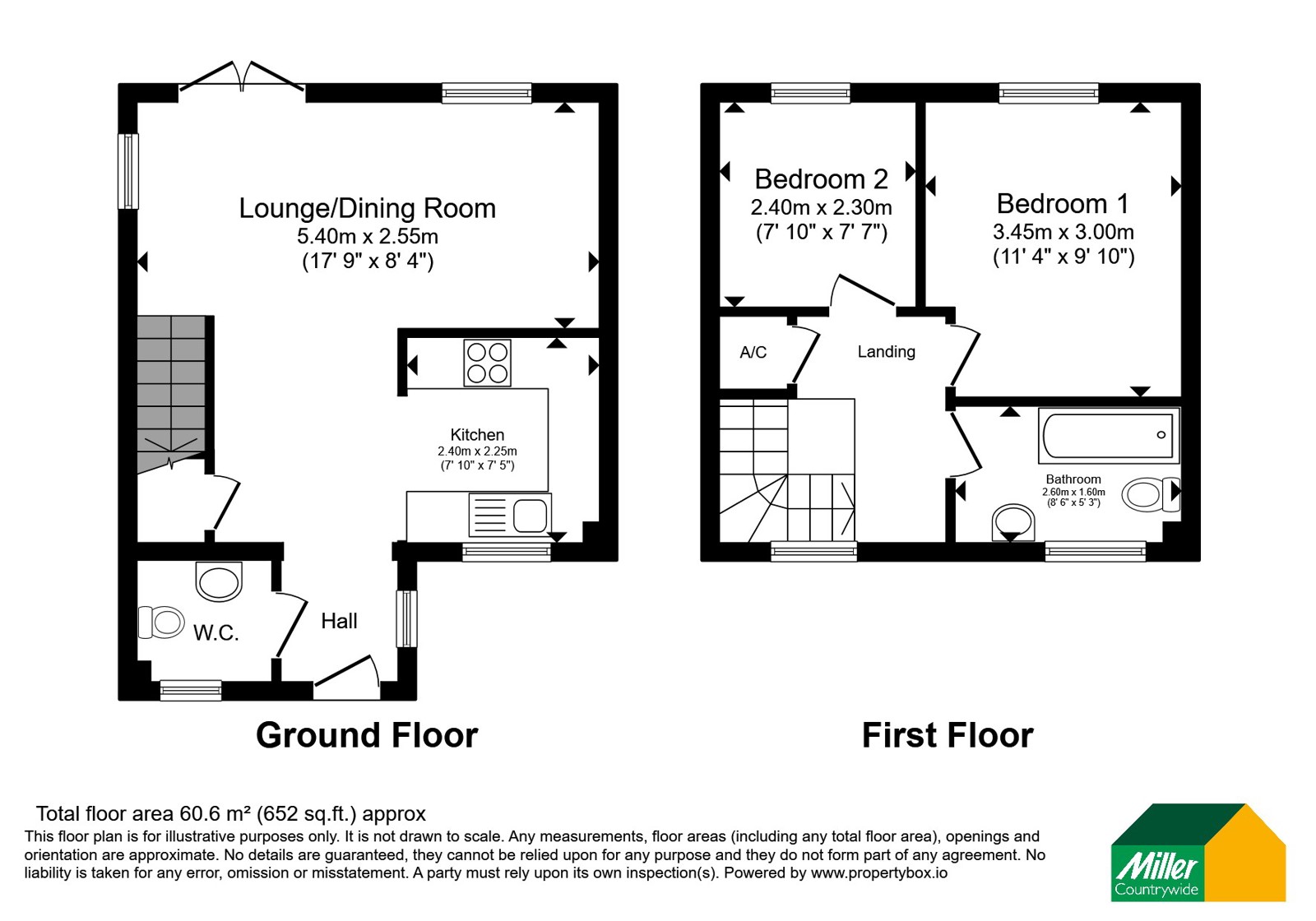 39, Pendra Loweth, Falmouth floorplan
