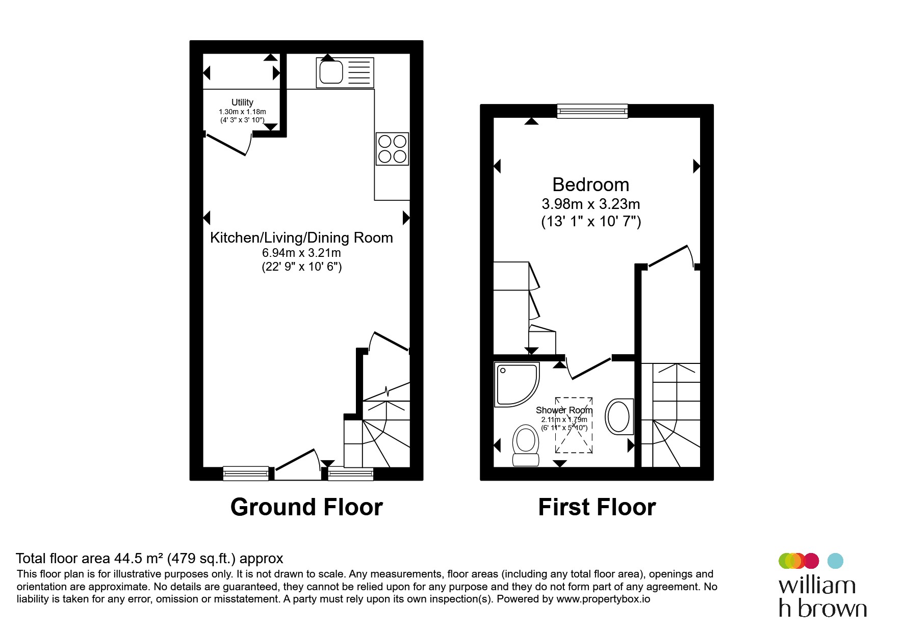 77A, Fore Street, Hertford floorplan