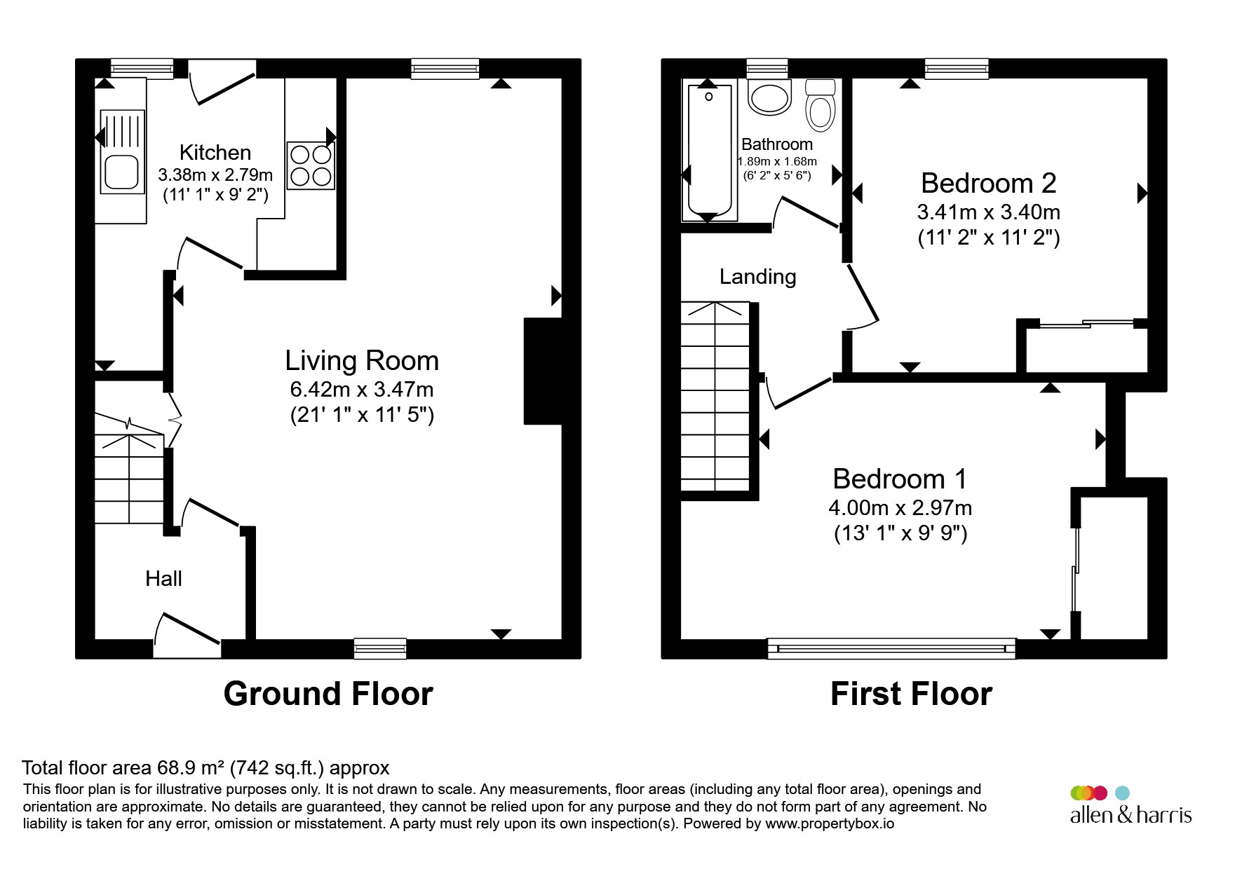 28, Oliphant Crescent, Glasgow floorplan