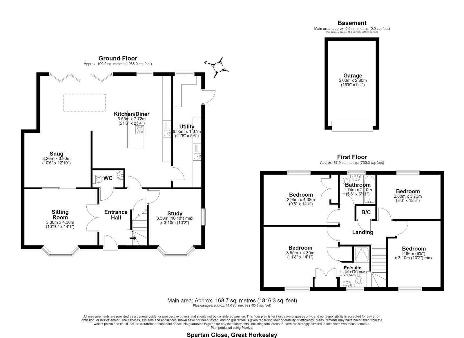 10, Spartan Close, Colchester floorplan