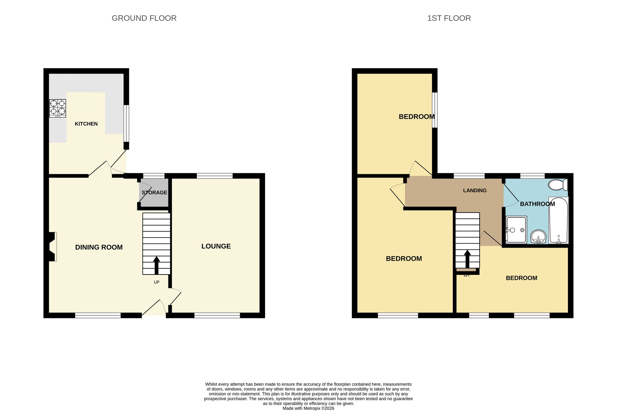 14 Brooklyn Terrace, Abertillery floorplan