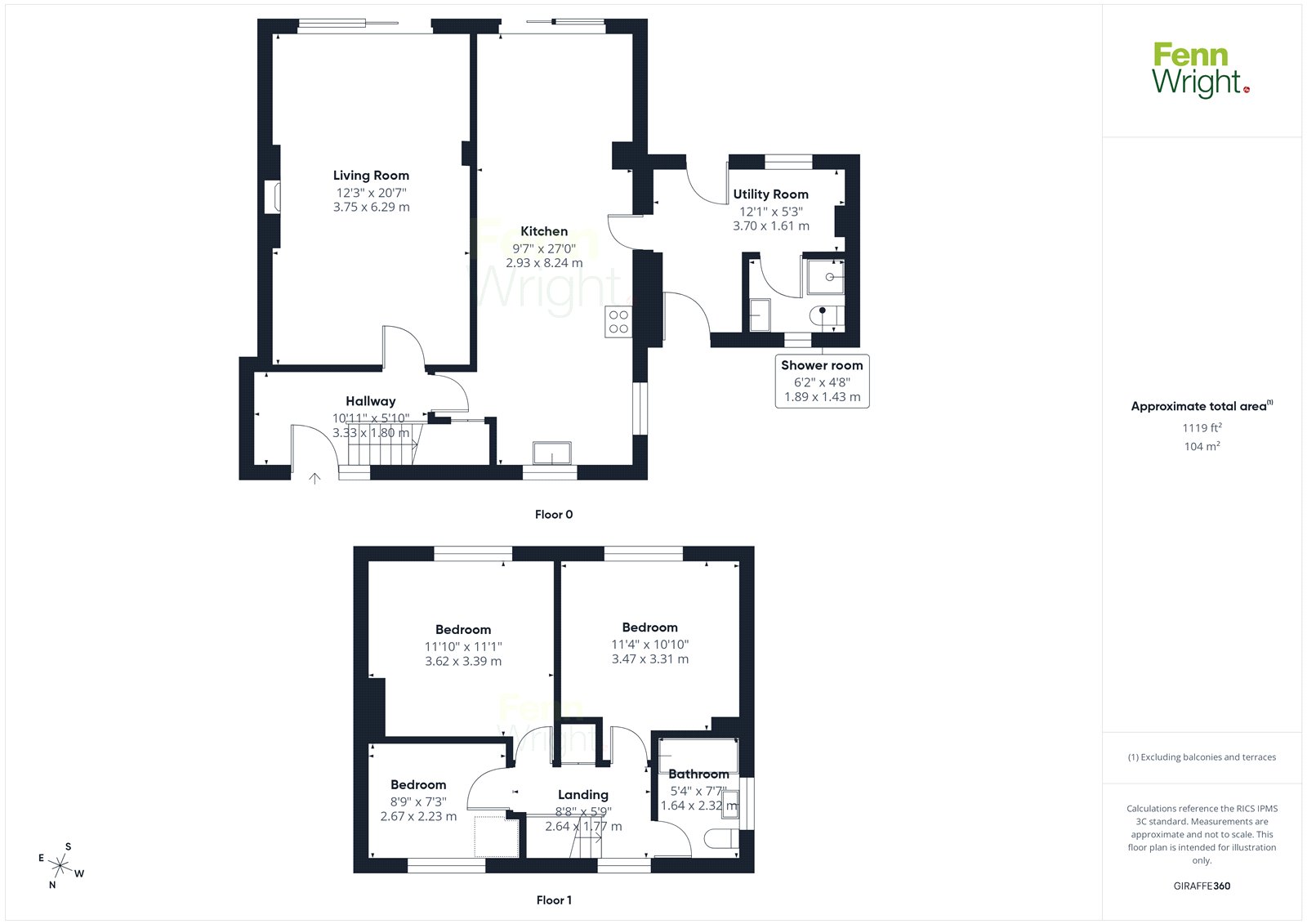 66, Landermere Road, Clacton-on-Sea floorplan