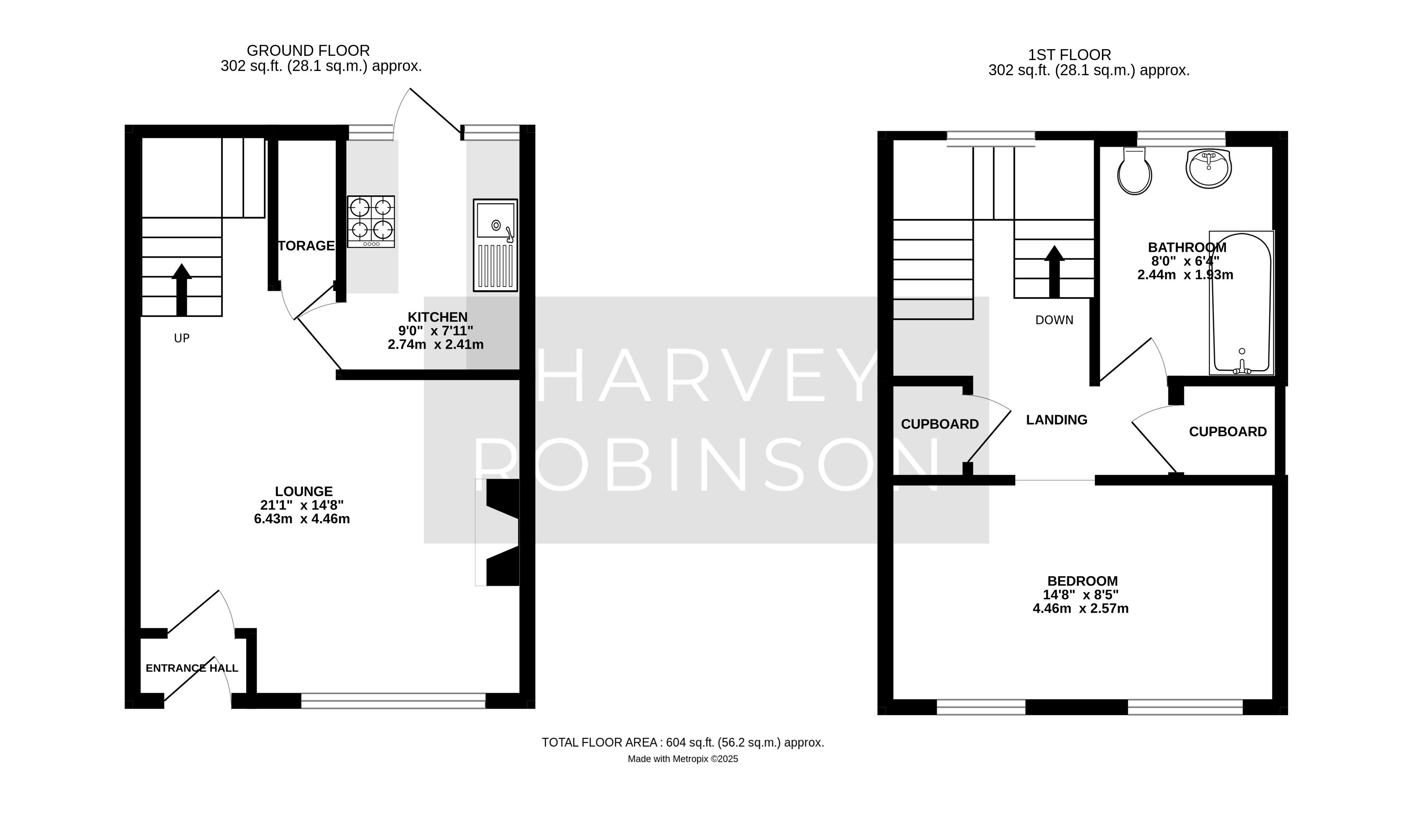 53, Lady Way, St. Neots floorplan