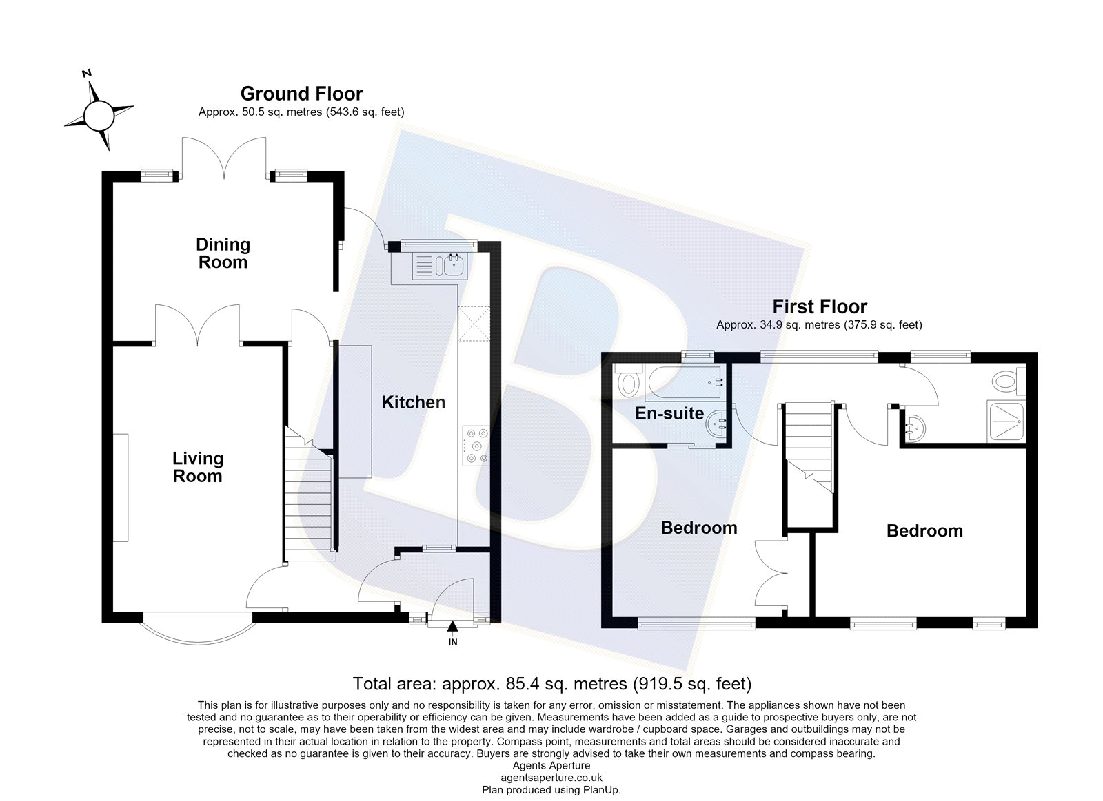 14, White Hart Lane, Romford floorplan
