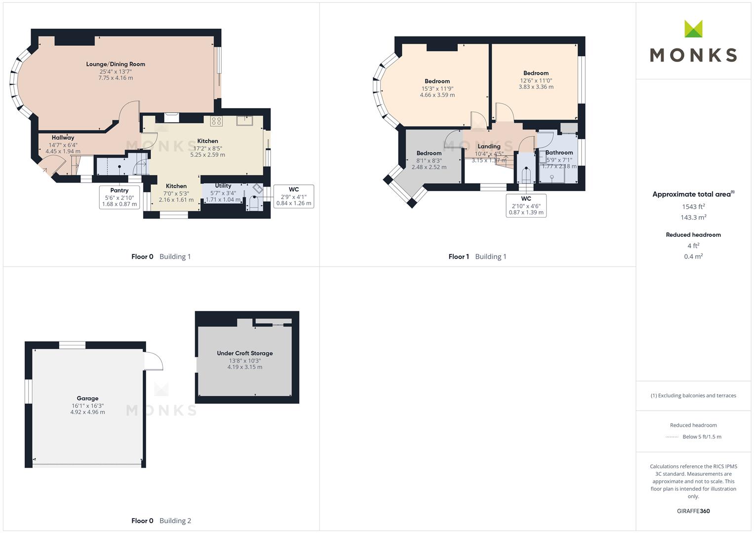 3, Oakfield Road, Shrewsbury floorplan