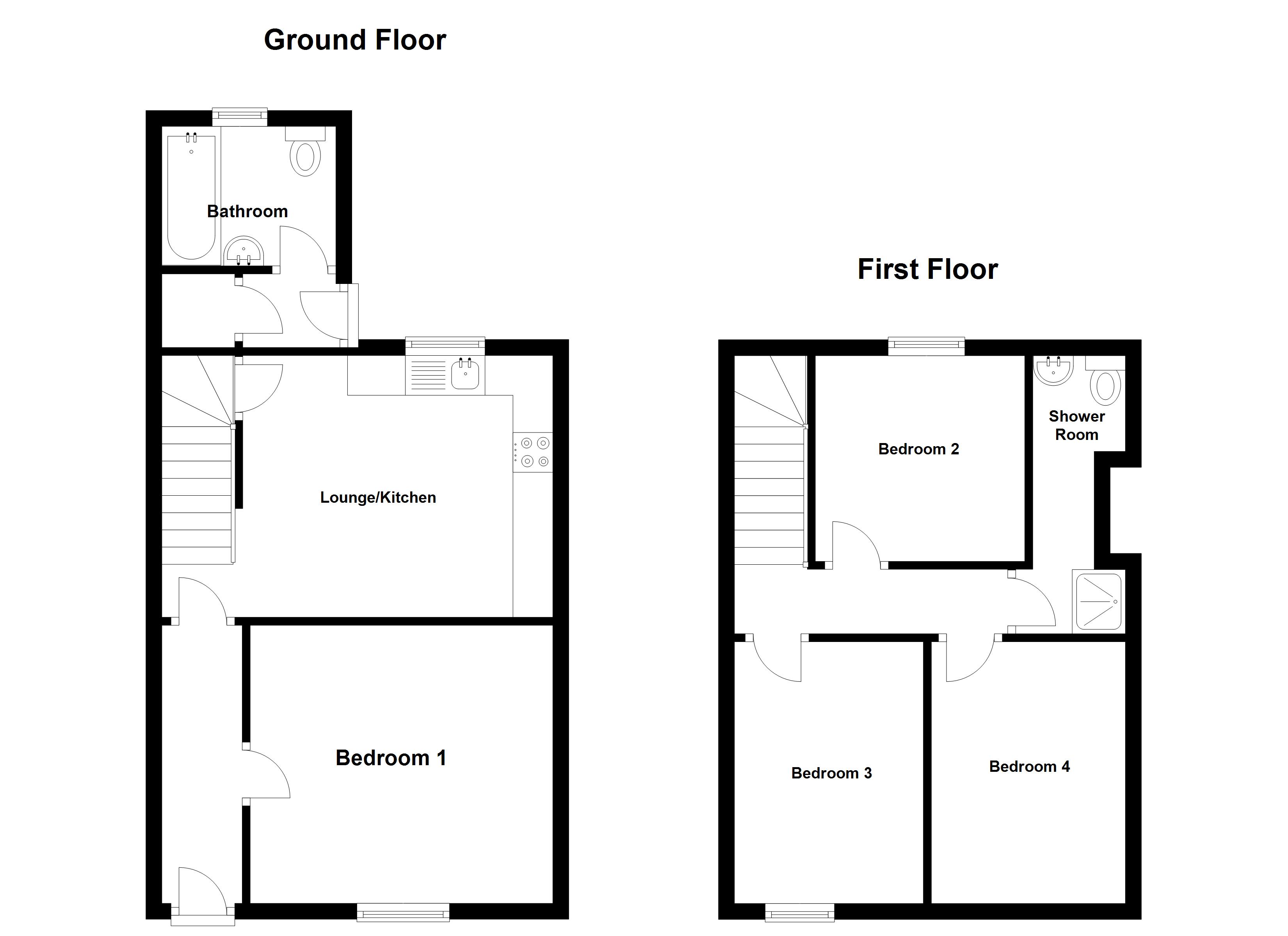 4 Bedrooms Terraced house to rent in St. Stephens Pathway, Canterbury CT2