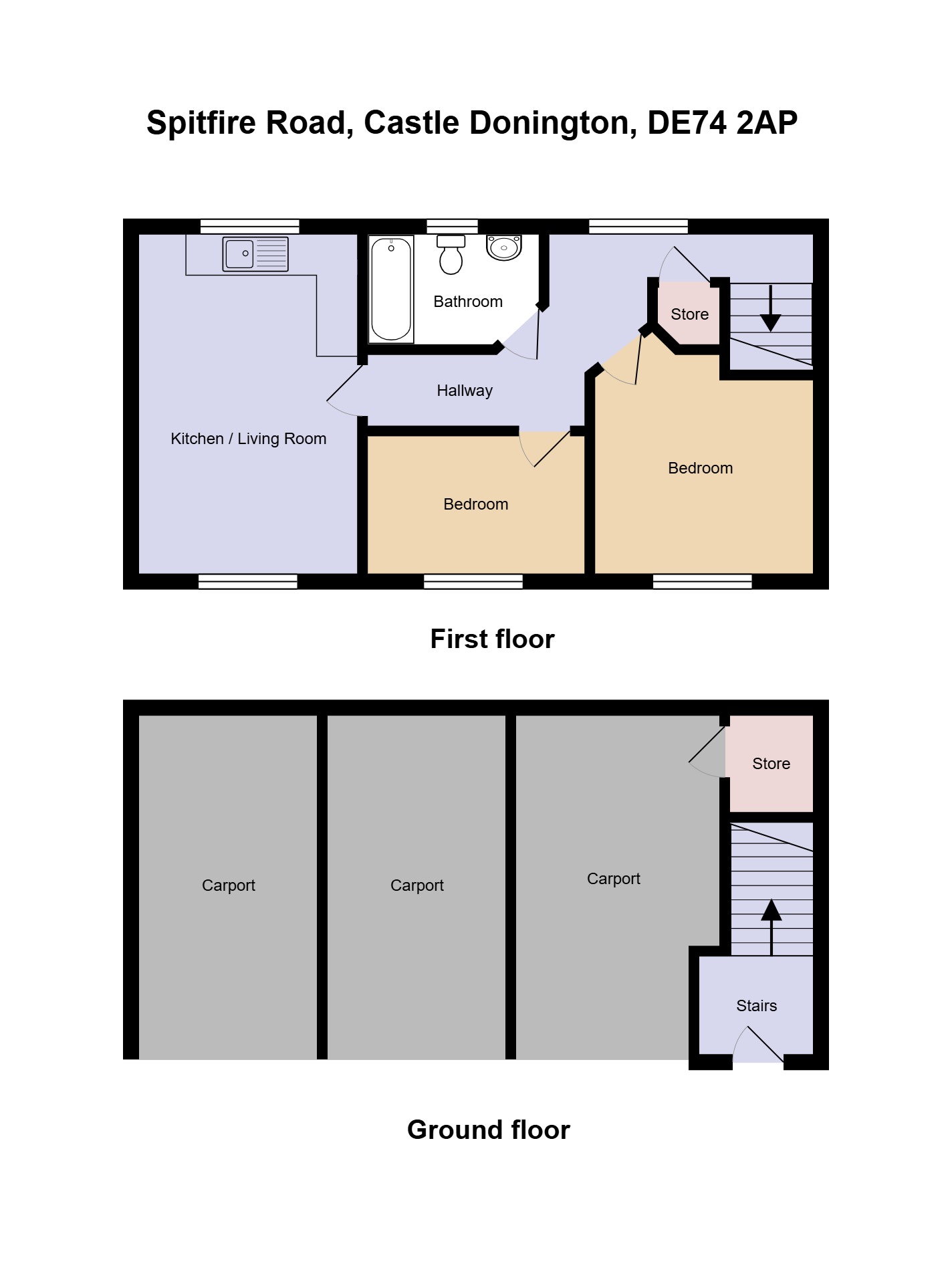 63, Spitfire Road, Derby floorplan