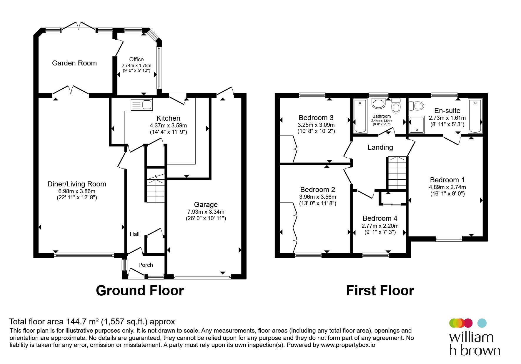 5, Meadow View, Huddersfield floorplan